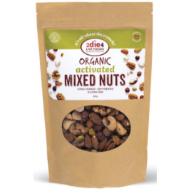 2die4 Activated Organic Mixed Nuts 120g